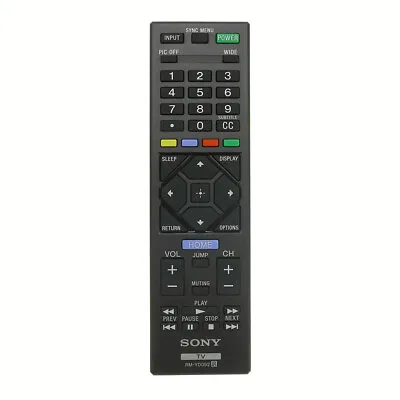 New Replace RM-YD092 For SONY Bravia Smart TV Remote KDL-32R400A KDL-50R450A • $6.60