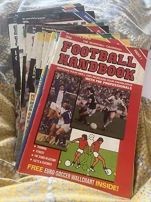 Football Handbook Collection  Various Issues Good Marshall Cavendish 18 Books • £22.25