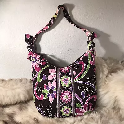 Vera Bradley Shoulder Bag - Retired Purple Punch Print • $8.97