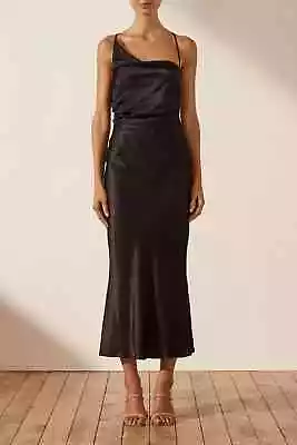 $150 • Buy Shona Joy La Lune Black Dress - Size 10