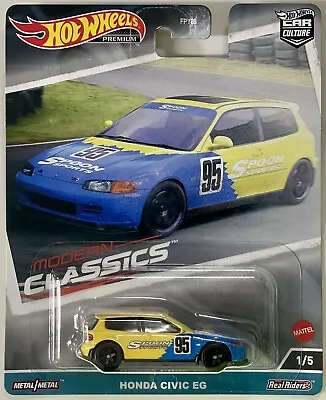 Hot Wheels Premium Car Culture 2023 Modern Classics - Spoon Honda Civic Eg #1/5 • $22.75