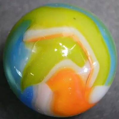 Vintage Shooter Vitro Agate Parrot Marble. .89  Mint Condition. • $35