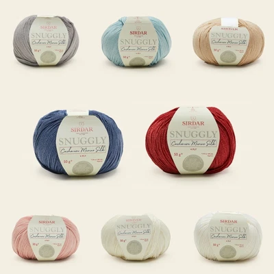 £6.80 • Buy Sirdar 50g Snuggly Cashmere Merino Silk 4 Ply Baby Knitting Yarn Crochet Wool