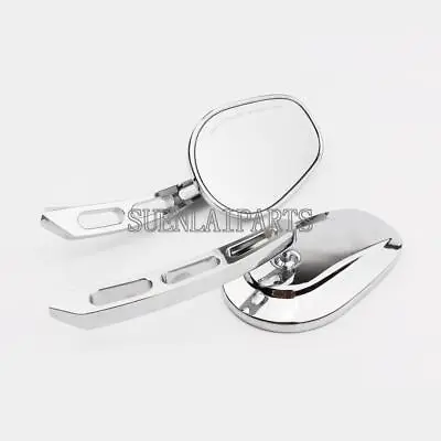 Chrome Rearview Side Mirrors For Suzuki Boulevard C50 C90 C109R M50 M90 M109R US • $54.80