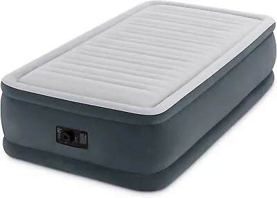 Intex -Inflatable Bed Twin Elevated Single 99 X 191 X 46 Cm Gray  • £89.99