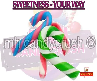 1 - 250 Bonds Mixed Flavours Candy Canes 5g Christmas Sweets • £1.97