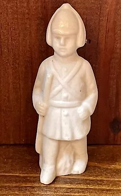 Vintage Miniature Ceramic Soldier Figurine Made In Japan 2.5”  RARE • $3.95