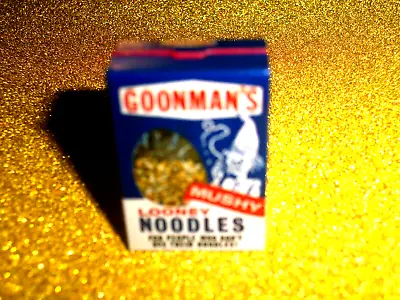 2022 WACKY PACKAGES Series 3  MINIS 3D  MINI FIGURE  GOONMAN'S NOODLES  • $2.99