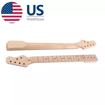 Canada Maple 22 Frets 6 String Guitar Neck R2 Nut Two-way Truss Rod For ST Strat • $44.01