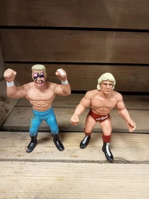 £9.99 • Buy Vintage Galoob WCW Ric Flair Sting Action Figures Bundle Lot WWE 1990