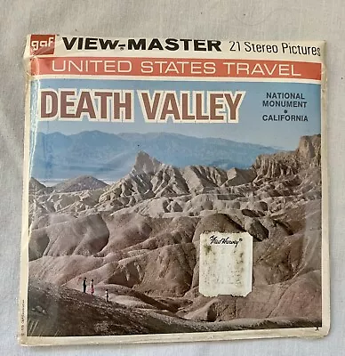 Vintage Gaf View-Master 3 Reel PAC 1970 Death Valley A203 Sealed Package REDUCED • $18.15