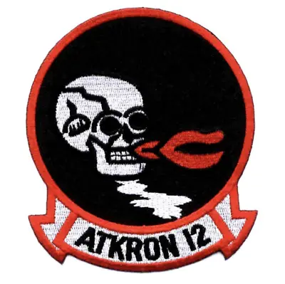 $28.99 • Buy 5  Navy Va-12 Attack Squadron Atkron 12 Embroidered Patch 