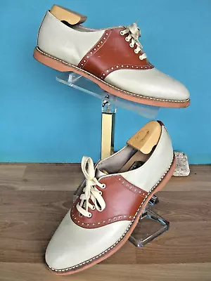 Authentic 40s/50s  Spalding  Saddle Shoes US Wms 8 1/2 • $227.81