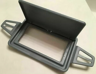 For Mercedes E Class Sun Visor Shade Mirror Cover Grey 2Pcs • $18.85