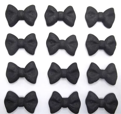 Edible Sugar Icing Dickie Bow Ties Fathers Day  Cup Cake Toppers • £4.15