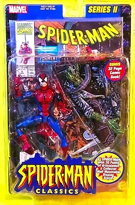 Toybiz 6  BATTLE RAVAGED Spiderman~  SPIDER-MAN #5 Comic Book~ Marvel Classics • $44.99