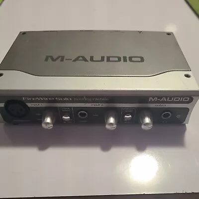 M-audio Firewire Solo Recording Interface - No Power Cord Included • $22