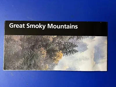 $5.25 • Buy Great Smoky Mountains National Park TN NC Unigrid Brochure Map NPS