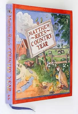 £18 • Buy Matthew Rice's Country Year, Hardback Journal Undated Year Book