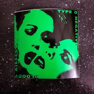 Type O Negative 4 X 4  Waterproof Vinyl Sticker Decal [💪 HQ Durability!] Kisses • $5.66