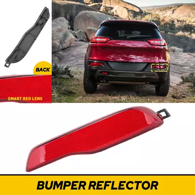 Left Side Rear Bumper Light Reflector For Cherokee JEEP 2014 2015 2016-2018 FAST • $17.09