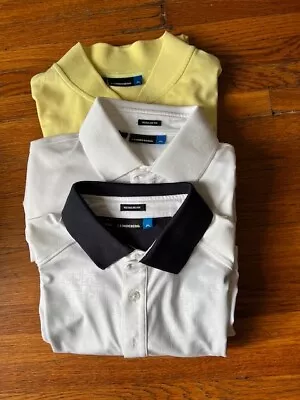 J.Lindeberg Polo Shirt Small Men 3 PACK LOT • $50