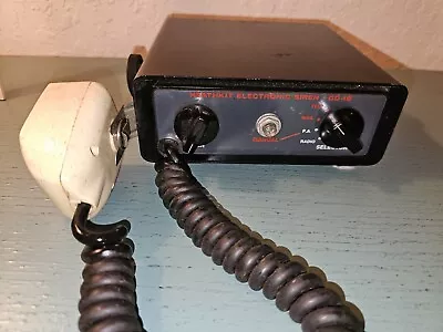 Vintage Heathkit Electronic Siren GD-18 • $110