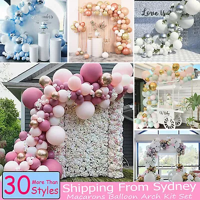 $23.99 • Buy 85-196PCS Balloon Arch Kit Set Birthday Wedding Party Garland Decor Balloons AU