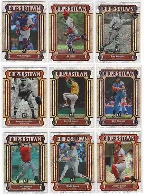 2023 Donruss Baseball Cooperstown Vector Prizm Insert Set Bench Ryan Brock Ford! • $24.99