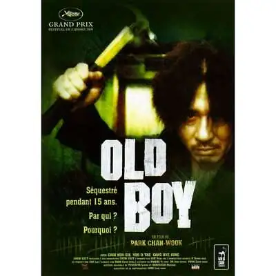 OLDBOY Original Movie Poster  - 15x21 In. - 2003 - Chan-wook Park Min-Sik Choi • $32.99