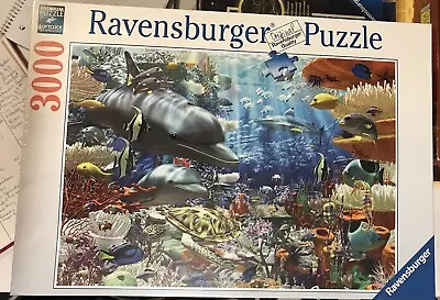 Ravensburger “Oceanic Wonders” 3000 Piece Jigsaw Puzzle - NEW !!  SEALED !! • $19.99