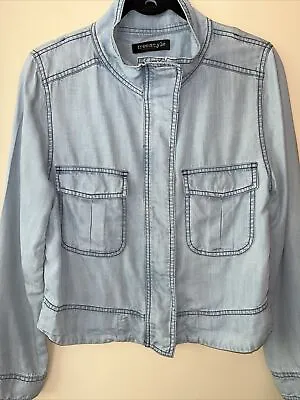 Freestyle Revolution Denim Jacket Lightweight Tencel Women's Cruise Medium • $19.95