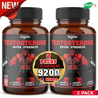 $30.37 • Buy STEROID ANABOLIC Pills BULKING Testosterone Booster MUSCLE GROW 120 Caps