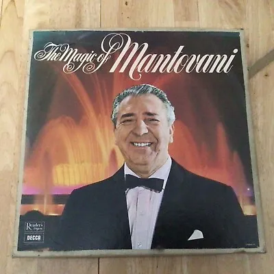 £9.99 • Buy The Magic Of Mantovani 7 X Vinyl LP's Readers Digest Box Set Inc Hit Parade