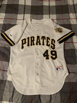 Rawlings Pittsburgh Pirates 1991-1996 Home Jersey Size 44 (Distressed Read) • $125