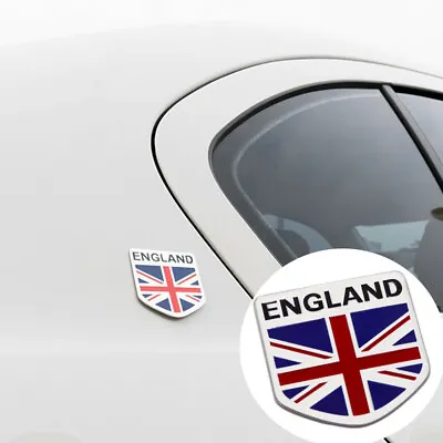 Universal England Flag Logo Car Sticker Emblem Metal Badge Decal Car Accessories • $6.95