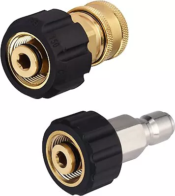 M22 Quick Connect Adapter Female To 3/8'' Male Connector For Pressure Washer • $12.49