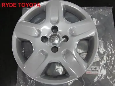 Corolla 15 Inch Single Hubcap Zze122 2001-2007 **toyota Genuine Parts** • $144