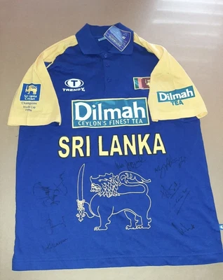 $114.95 • Buy HAND SIGNED Sri Lanka One Day Cricket Shirt. BRAND NEW