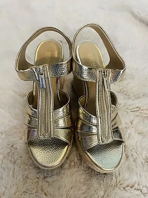 Michael Kors Berkley Wedge Sandal Platform • $65