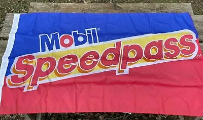 New Mobil Speedpass Gas Station Flag Sign • $19.95