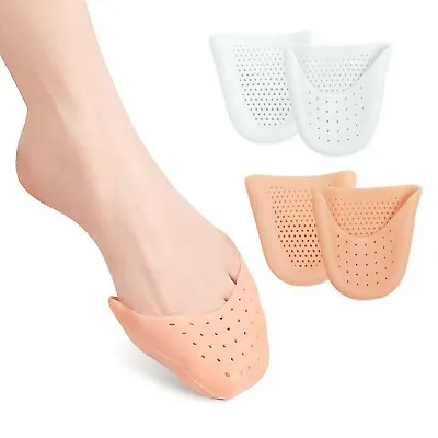 $7.69 • Buy Toe Protectors For Women Silicone Toe Pouches Gel Pads Pointe Shoes Protectors