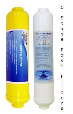 £12.99 • Buy Finerfilters RO Water Filter Pack, Carbon Block And Remineral Filters