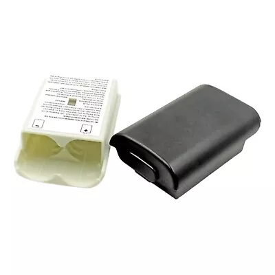 Replacement Battery Pack Cover Shell Back For Xbox 360 Black/White • £2.15