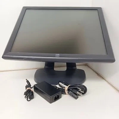 Elo TouchSystem ET1928L 19  LCD Monitor ET1928L-0NWM-1-GY-3-G E939583 W/PS/Stnd • $149.99