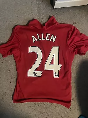 £35 • Buy Warrior 2012/13 Liverpool Home Shirt With Allen 24 On The Back