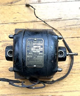 Early Small Ac Motor  For Lighting Circuits I Did Not Try This! • $34.99