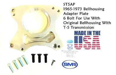 1965/73 T5 Bell Housing Adapter Plate MADE IN USA • $134.99