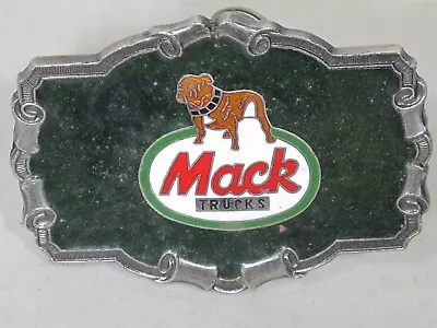 Mack Truck Bulldog Metal Belt Buckle Limited Edition USA Made By Just Brass Inc • $69
