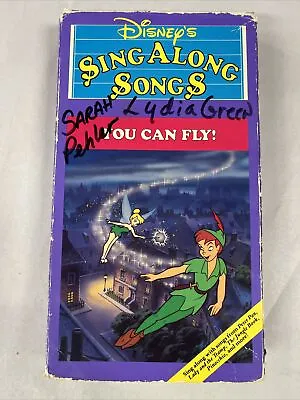 $8 • Buy Disneys Sing Along Songs - Peter Pan: You Can Fly (VHS, 1993)